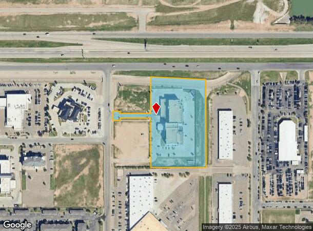 6107 Justice Ave, Lubbock, TX Parcel Map