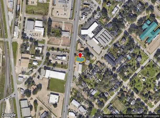  707 S Texas Ave, Bryan, TX Parcel Map