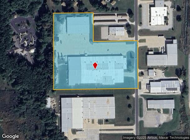  1501 Wohlert St, Angola, IN Parcel Map