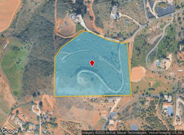 1309 Chariot Ct, Bonsall, CA Parcel Map