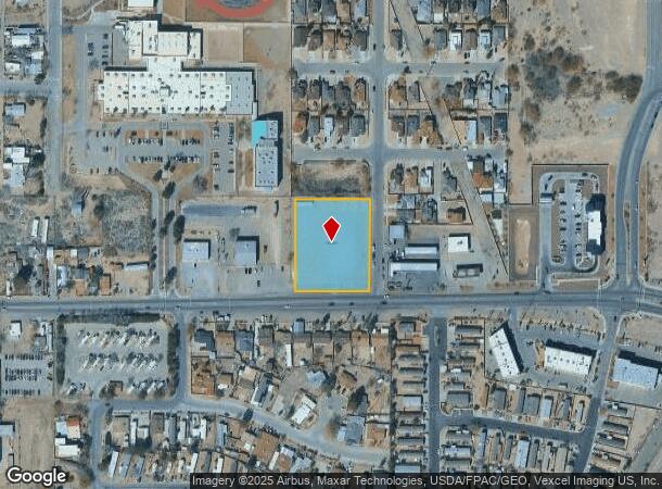  Talbot Ave, Canutillo, TX Parcel Map