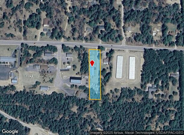  8997 Cth J, Woodruff, WI Parcel Map