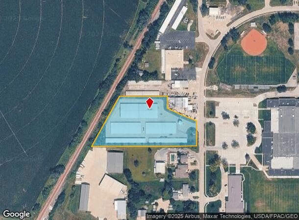 11702 S 216Th St, Gretna, NE Parcel Map