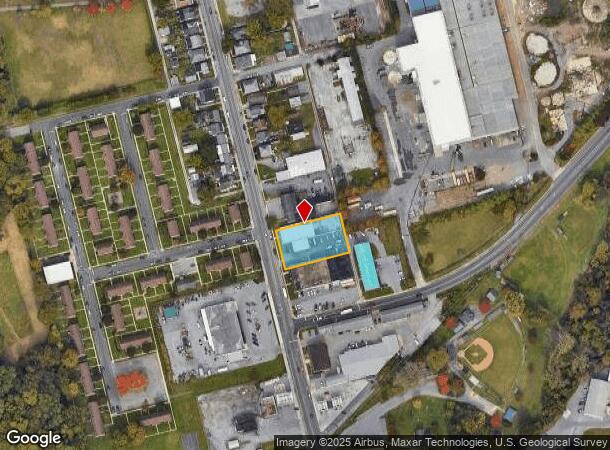  644 Frederick St, Hagerstown, MD Parcel Map