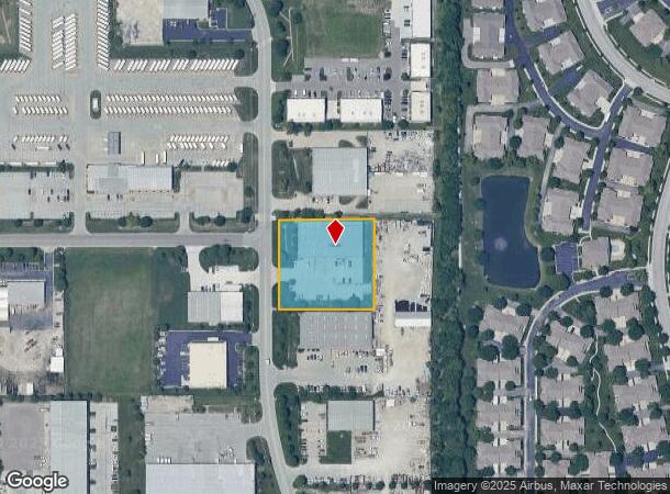 15707 S Mahaffie St, Olathe, KS Parcel Map