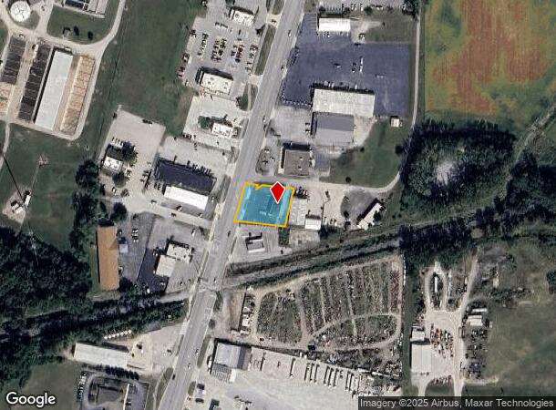 613 N Main St, Bluffton, IN Parcel Map