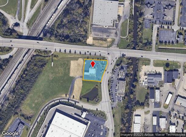 2521 Cunningham Rd, Cincinnati, OH Parcel Map