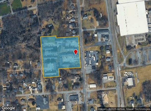 2727 N Main Ave, Newton, NC Parcel Map
