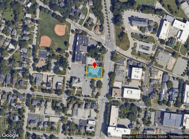  606 Bosley Ave, Towson, MD Parcel Map