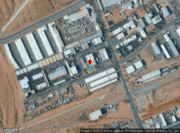 1620 Foothill Dr, Boulder City, NV Parcel Map