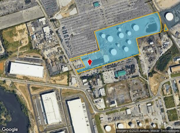 3445 Fairfield Rd, Curtis Bay, MD Parcel Map