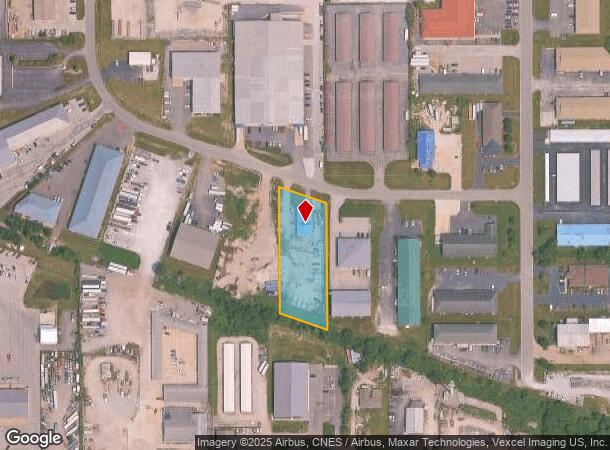  1205 Erie Ct, Crown Point, IN Parcel Map