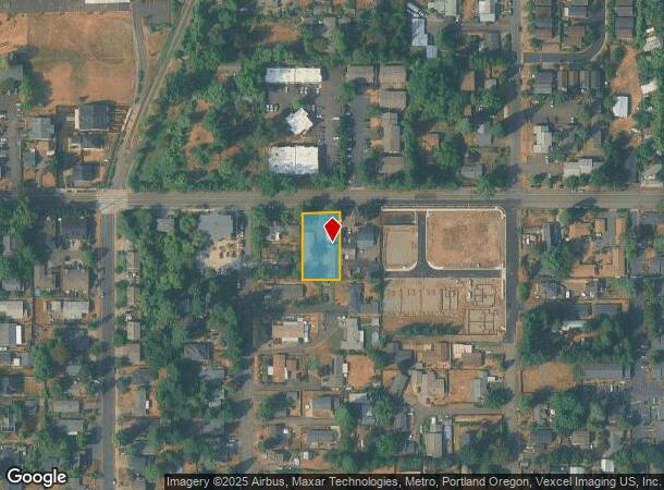 2218 Se Courtney Ave, Portland, OR Parcel Map
