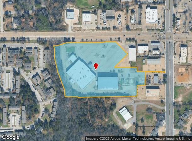  2524 W Ledbetter Dr, Dallas, TX Parcel Map