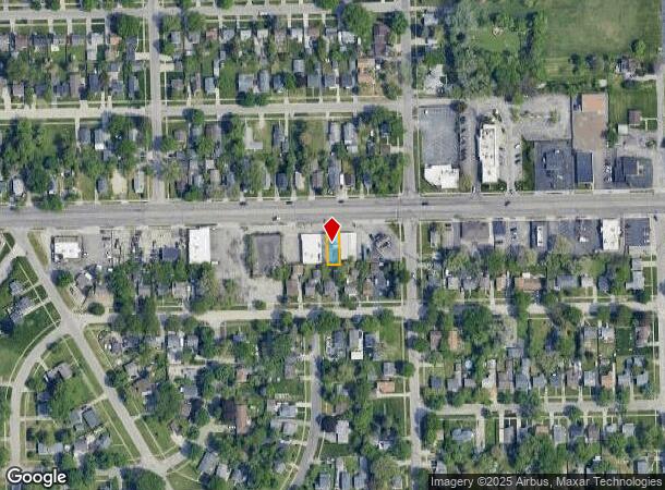  3600 Davison Rd, Flint, MI Parcel Map