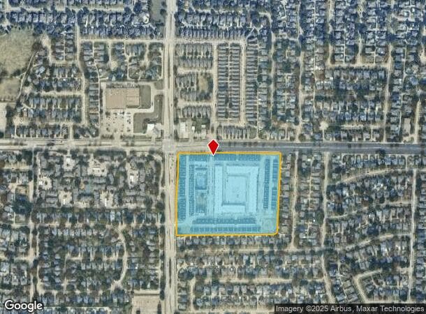  2100 Legacy Dr, Plano, TX Parcel Map