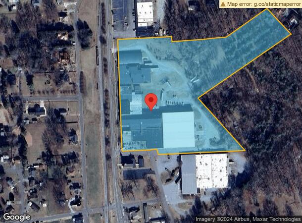  330 N Greensboro St, Liberty, NC Parcel Map