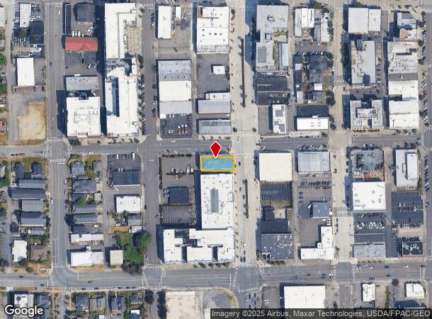  1316 Wall St, Everett, WA Parcel Map