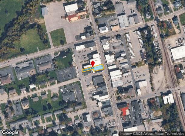  122 S Main St, Lawrenceburg, KY Parcel Map