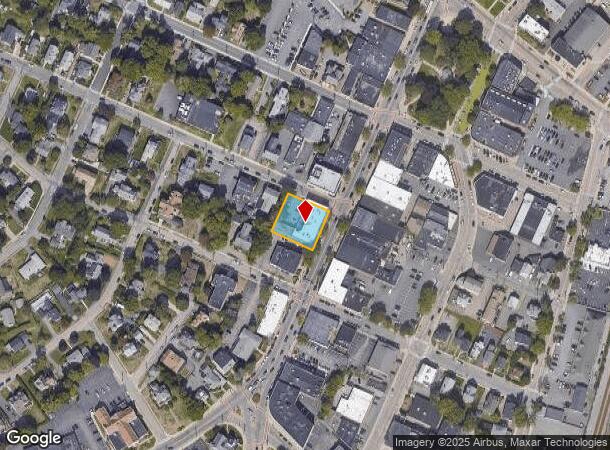  675 Washington St, Norwood, MA Parcel Map