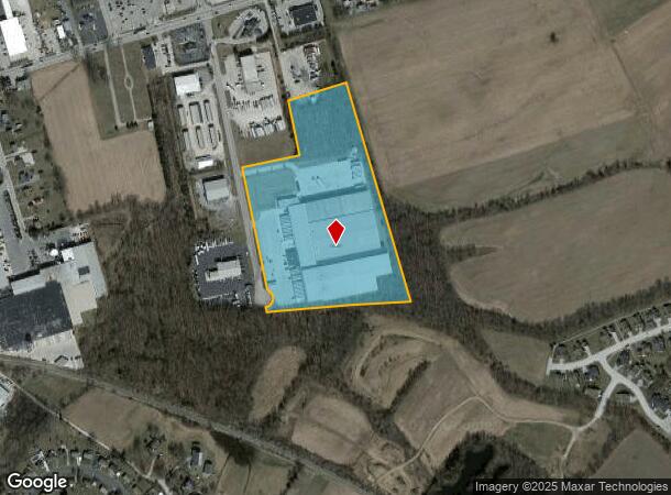  100 Lincoln St, New Oxford, PA Parcel Map