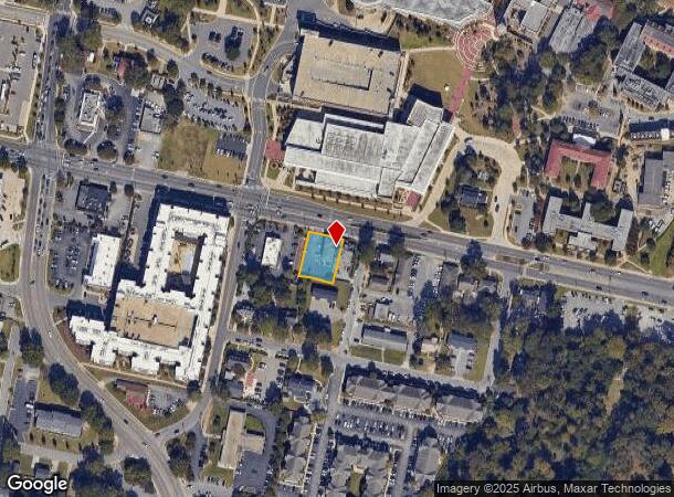  506 E Tenth St, Greenville, NC Parcel Map