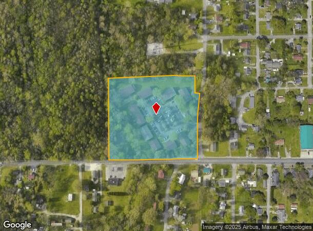  1209 Indian Ave, Rossville, GA Parcel Map