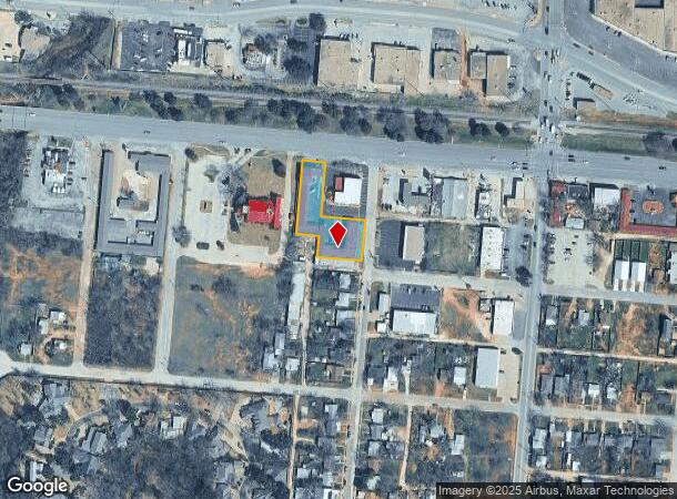  3417 S 1St St, Abilene, TX Parcel Map