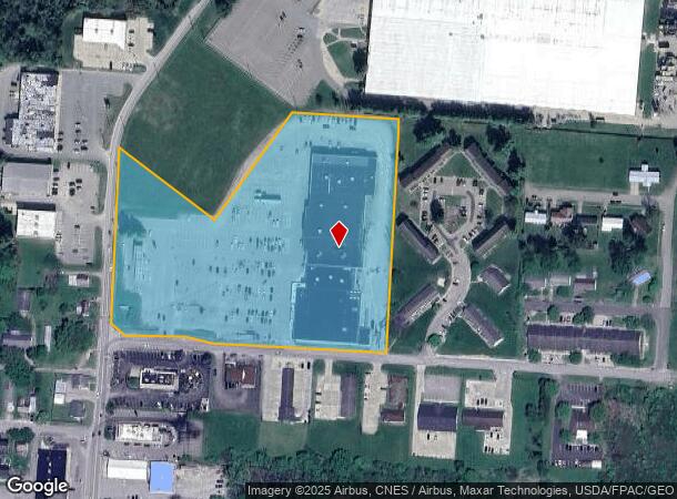 610 Carroll St, New Lexington, OH Parcel Map