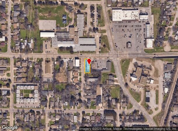  208 E Grauwyler Rd, Irving, TX Parcel Map