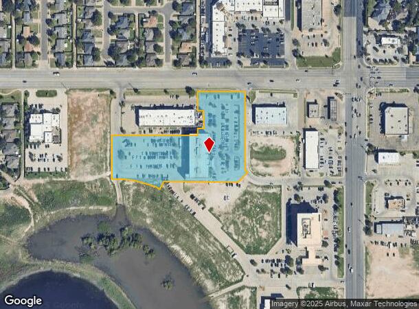  9812 Slide Rd, Lubbock, TX Parcel Map