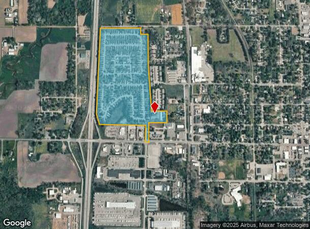1135 W Superior St, Wayland, MI Parcel Map
