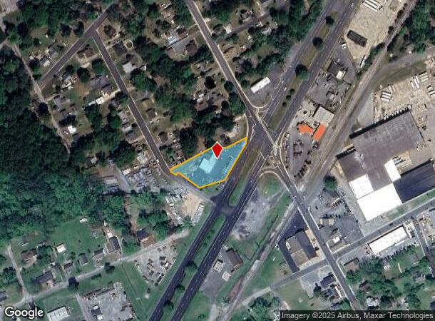 100 S Fruitland Blvd, Fruitland, MD Parcel Map