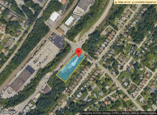 3107 Library Rd, Pittsburgh, PA Parcel Map