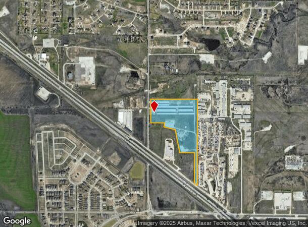  12500 Willow Springs Rd, Haslet, TX Parcel Map