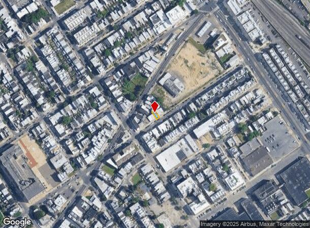 2614 Amber St, Philadelphia, PA Parcel Map