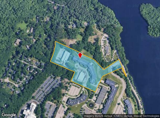 1100 Winter St, Waltham, MA Parcel Map