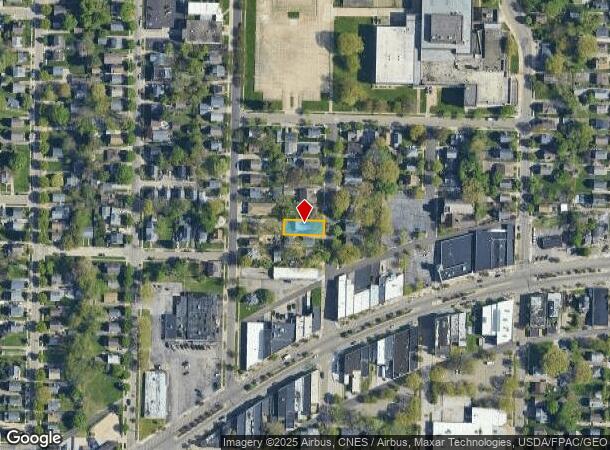  2186 15Th St Sw, Akron, OH Parcel Map