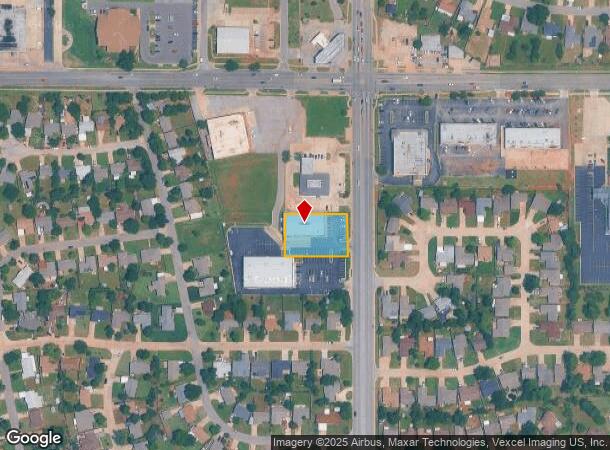 6343 N Macarthur Blvd, Warr Acres, OK Parcel Map
