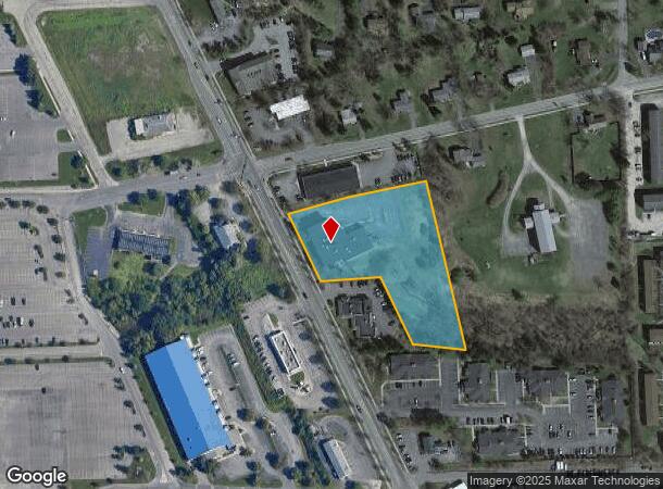  2353 N Triphammer Rd, Ithaca, NY Parcel Map