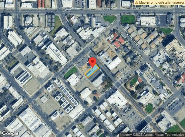  1743 Van Ness Ave, Fresno, CA Parcel Map