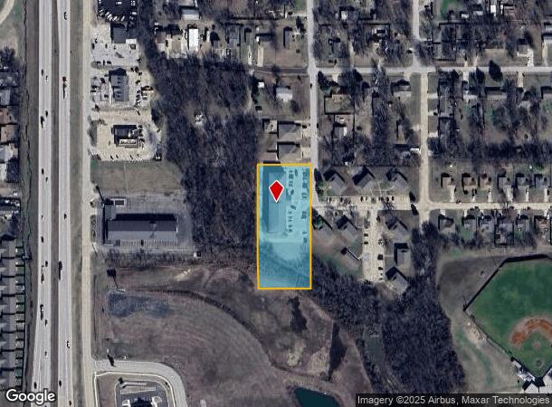  14900 S Broadway St, Glenpool, OK Parcel Map