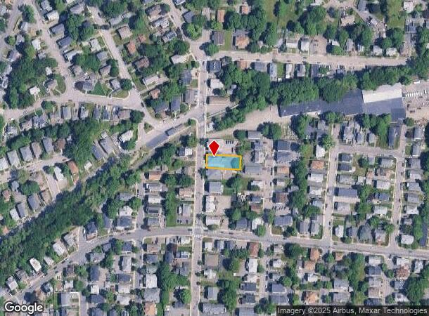  91 Hammond St, Waltham, MA Parcel Map