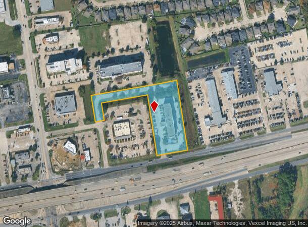  5215 East Fwy, Baytown, TX Parcel Map