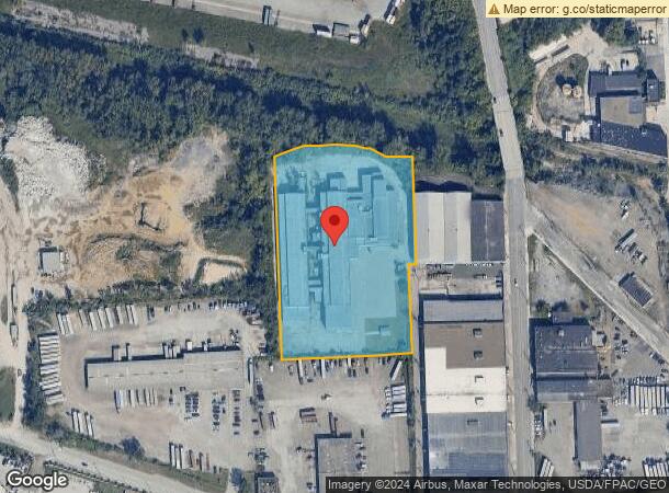  2872 E 33Rd St, Cleveland, OH Parcel Map