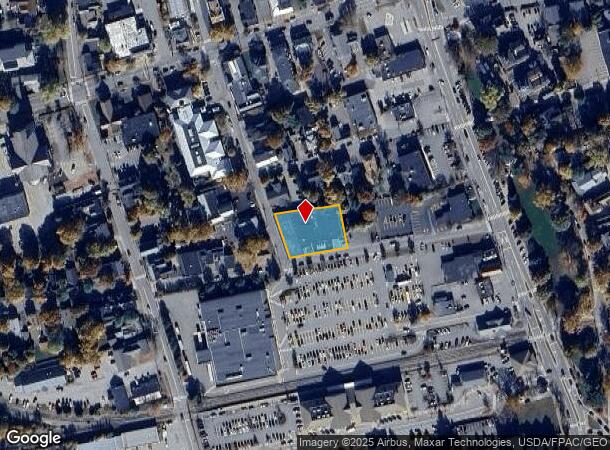 22 Elm St, Brunswick, ME Parcel Map