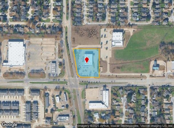  6151 Matlock Rd, Arlington, TX Parcel Map