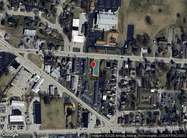  960 W Locust St, Wilmington, OH Parcel Map