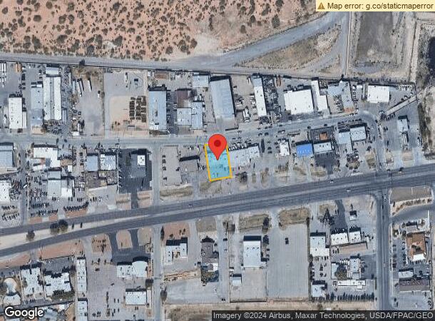  9915 Montana Ave, El Paso, TX Parcel Map