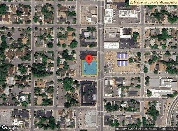  1400 N Carson St, Carson City, NV Parcel Map